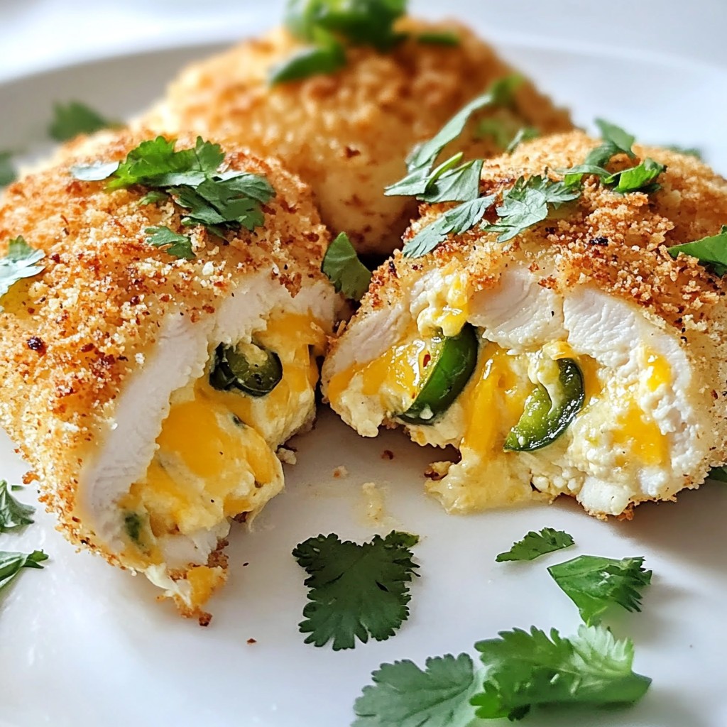 Jalapeño Popper Stuffed Chicken Savory and Simple Dish