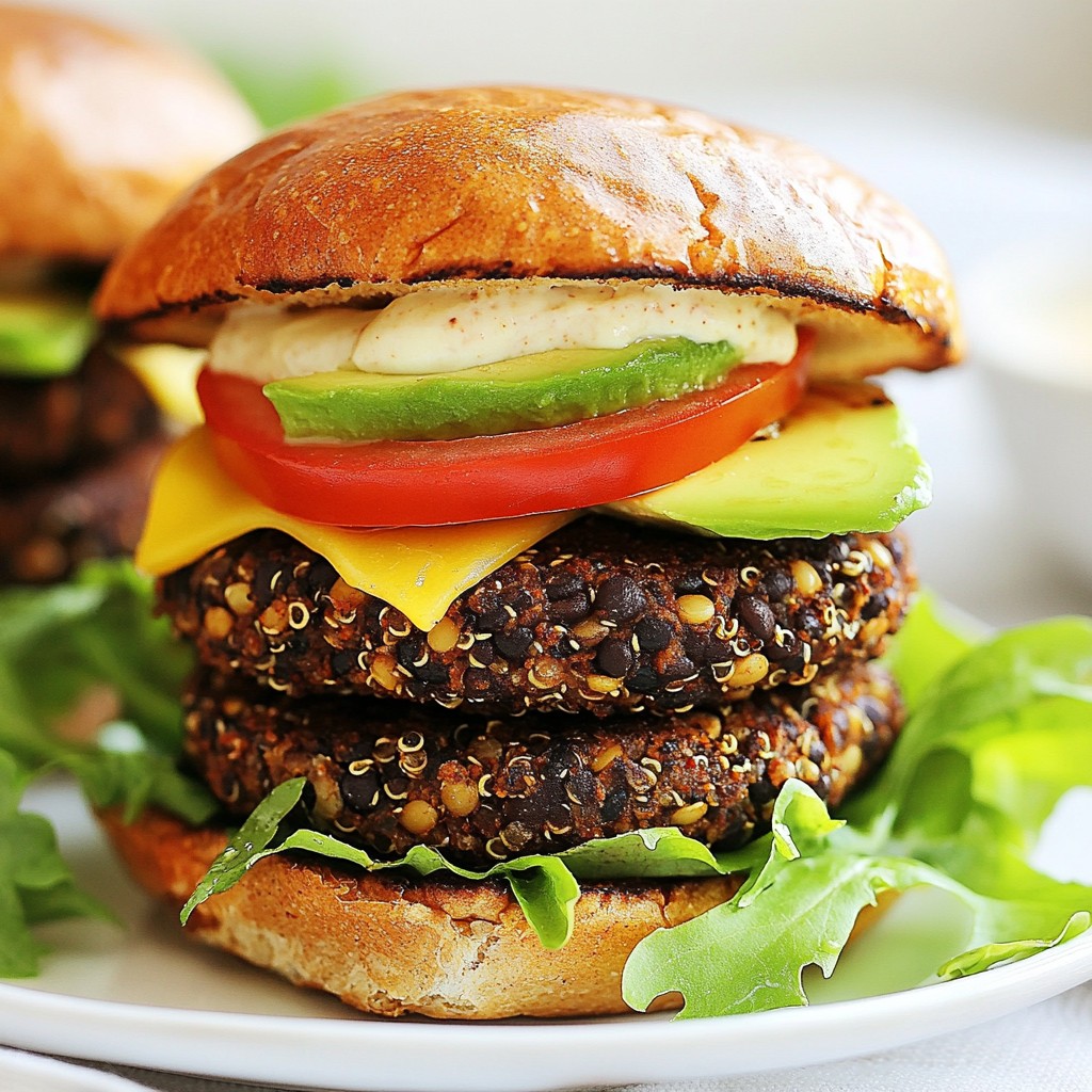 Spicy Black Bean Burgers Flavorful and Easy Recipe