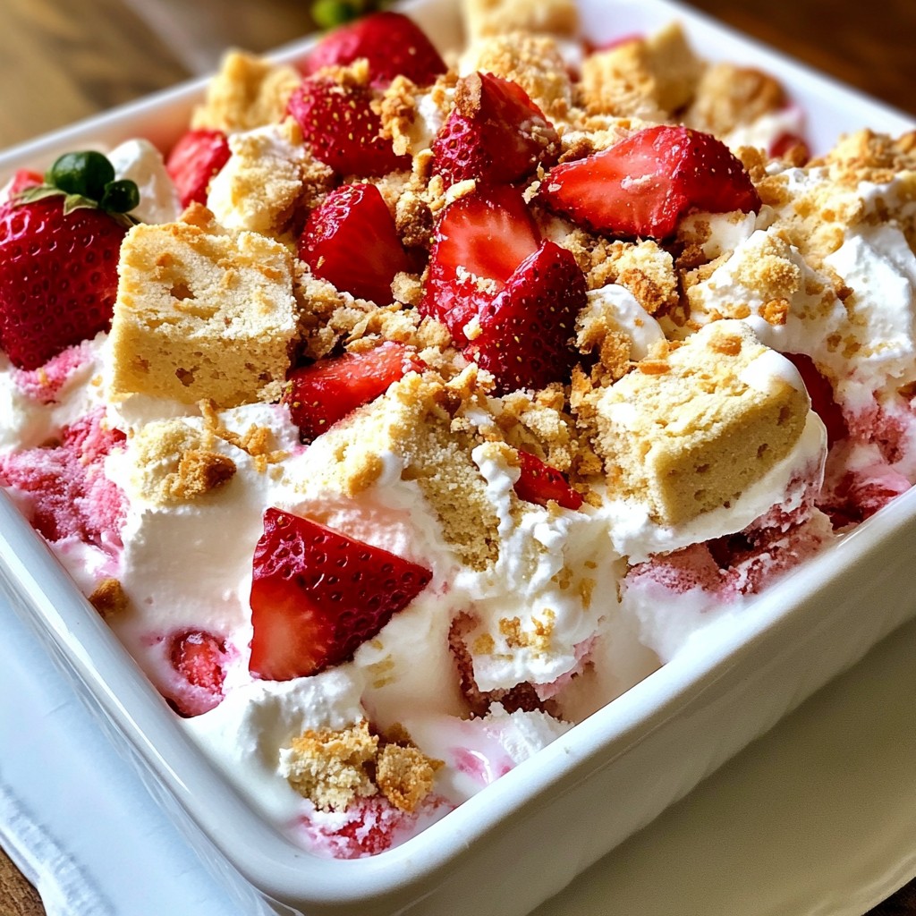 Strawberry Shortcake Ice Cream Bars Delightful Treat