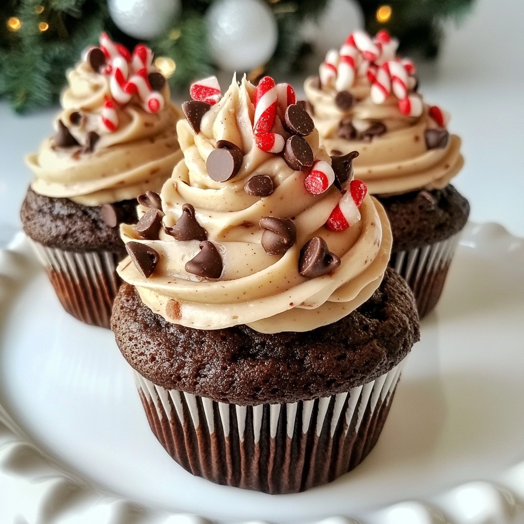 Peppermint Mocha Cupcakes Festive Holiday Delight