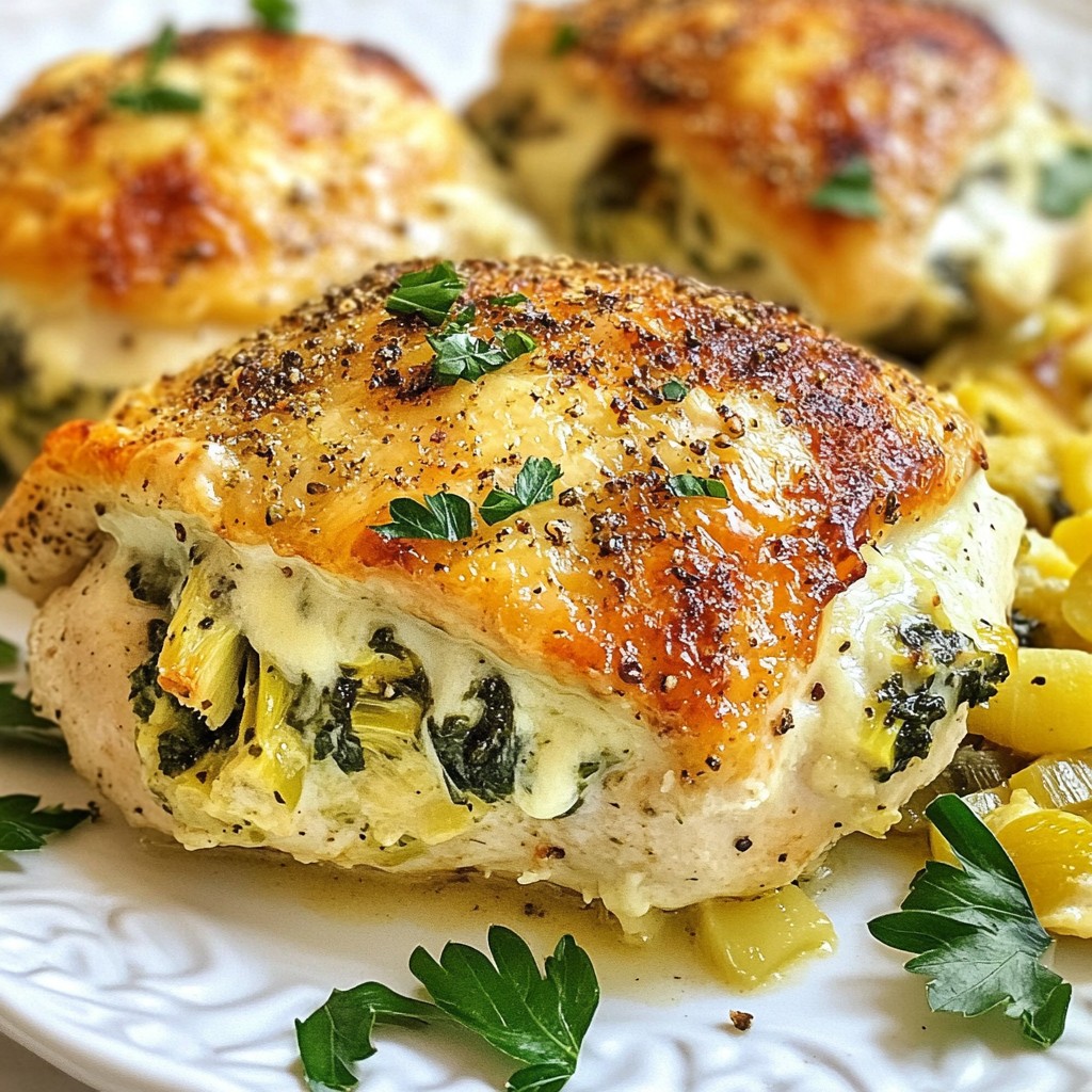 Spinach Artichoke Stuffed Chicken Flavorful Recipe Guide