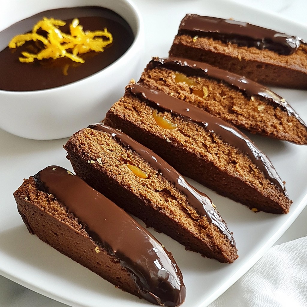 Chocolate Orange Biscotti Irresistible Flavor Treat