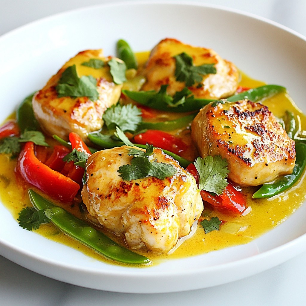 Coconut Lime Chicken Skillet Flavorful Dinner Delight