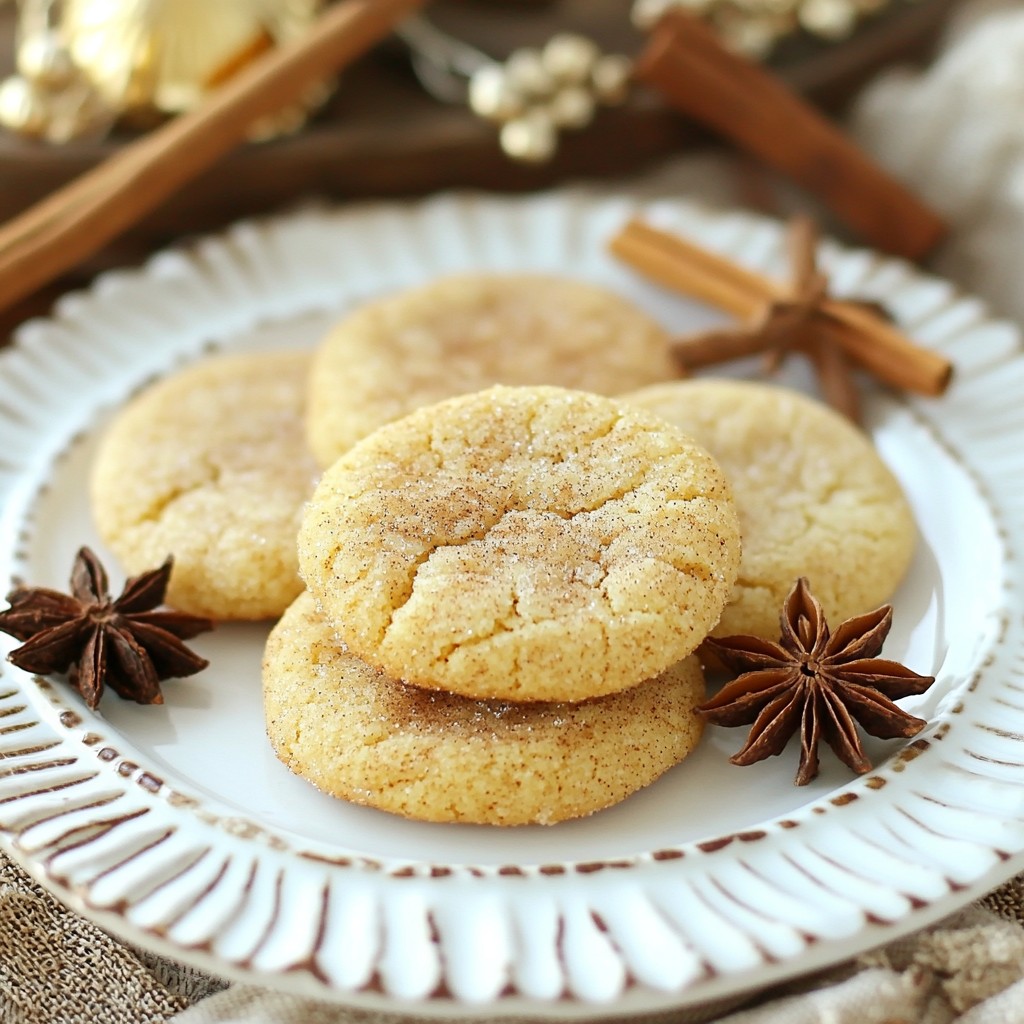 Chai Spice Snickerdoodles Sweet and Simple Treat