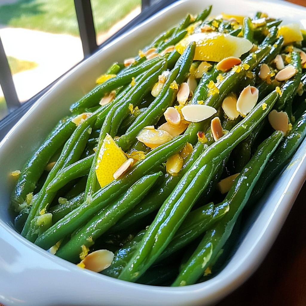 Garlic Butter Green Beans Flavorful and Easy Recipe