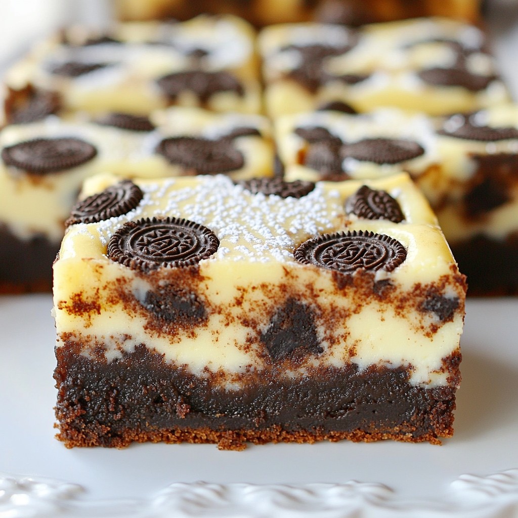 Oreo Cheesecake Brownies Decadent and Indulgent Treat